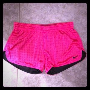 Pink Mesh Nike Shorts